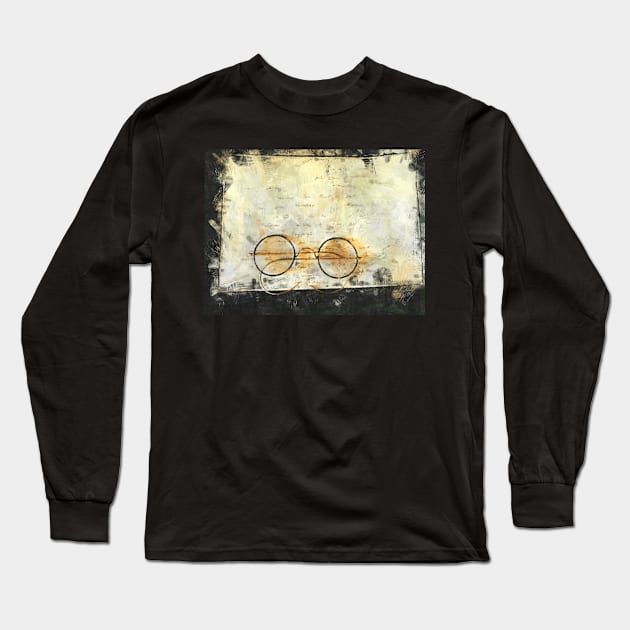 Father's Glasses Long Sleeve T-Shirt by ClaireBull